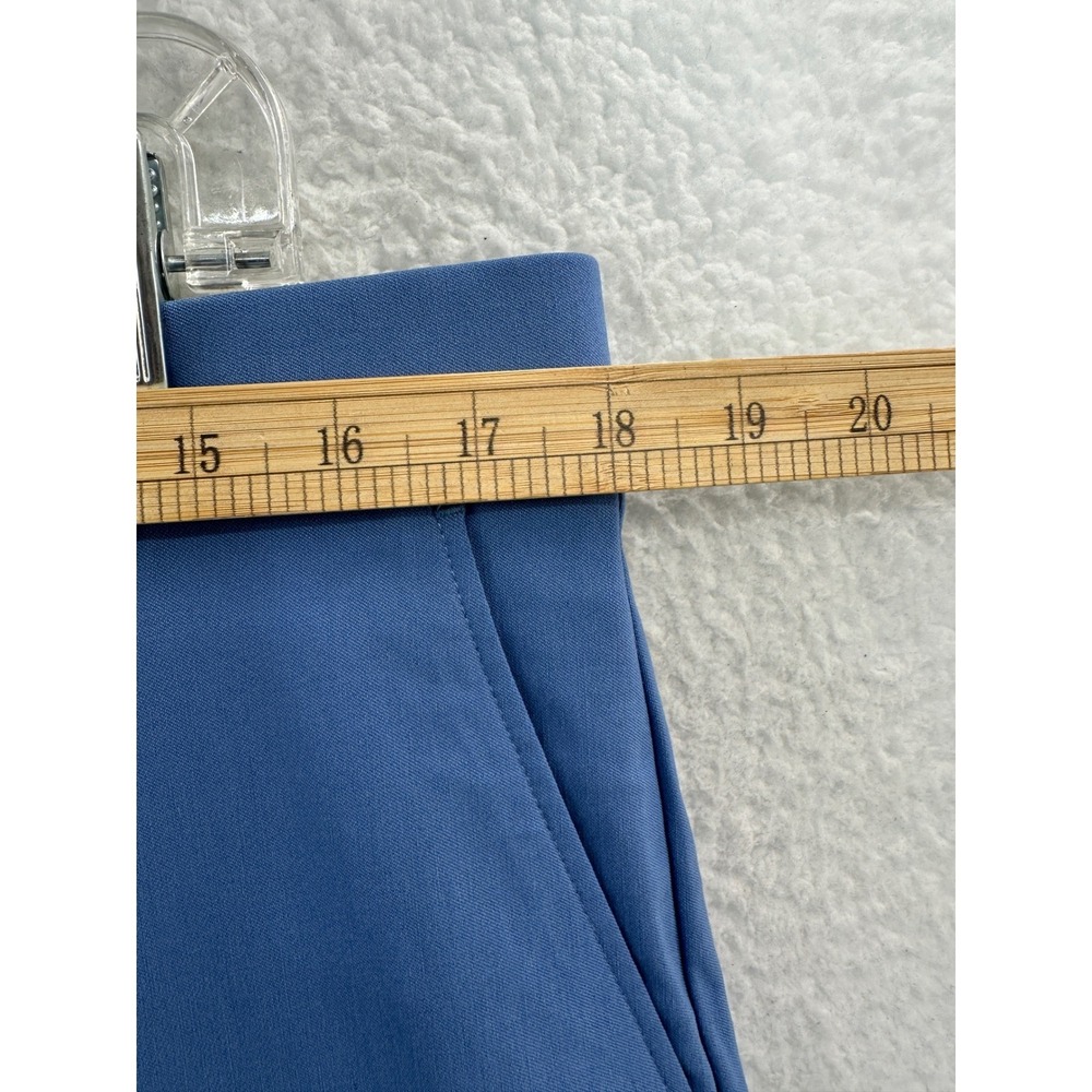 Tommy Hilfiger Mens Tate Blue Thflex Dress Pants 36W X 32L Flat Front - Picture 4 of 15